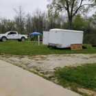 Equipment Trailer at Lake Darling