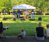 Audience enjoying the concert