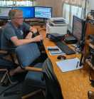 Michael at Solar Station