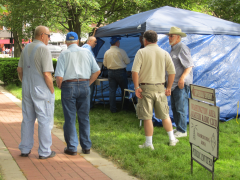 Demonstrating Ham Radio!