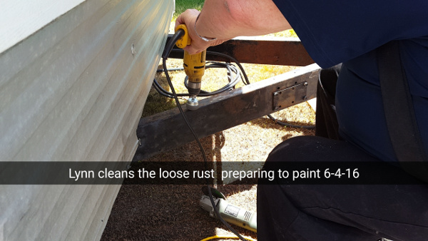 Removing rust