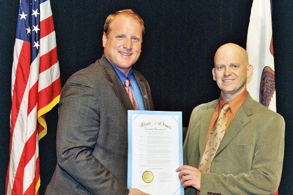Amateur Radio Week Proclamation presentation