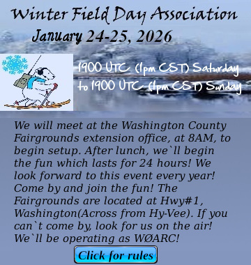 Winter Field Day 2026